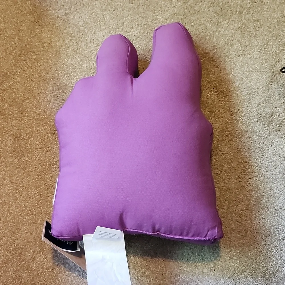 🧁Cupcakes & Cashmere Haunted House Pillow Purple Halloween